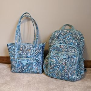 Vera Bradley Daisy Dot Bundle - Backpack and Tote!